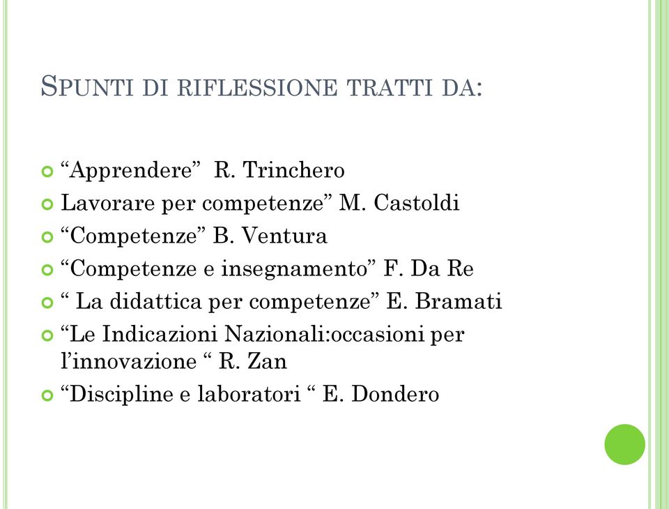 Ventura Competenze e insegnamento F.