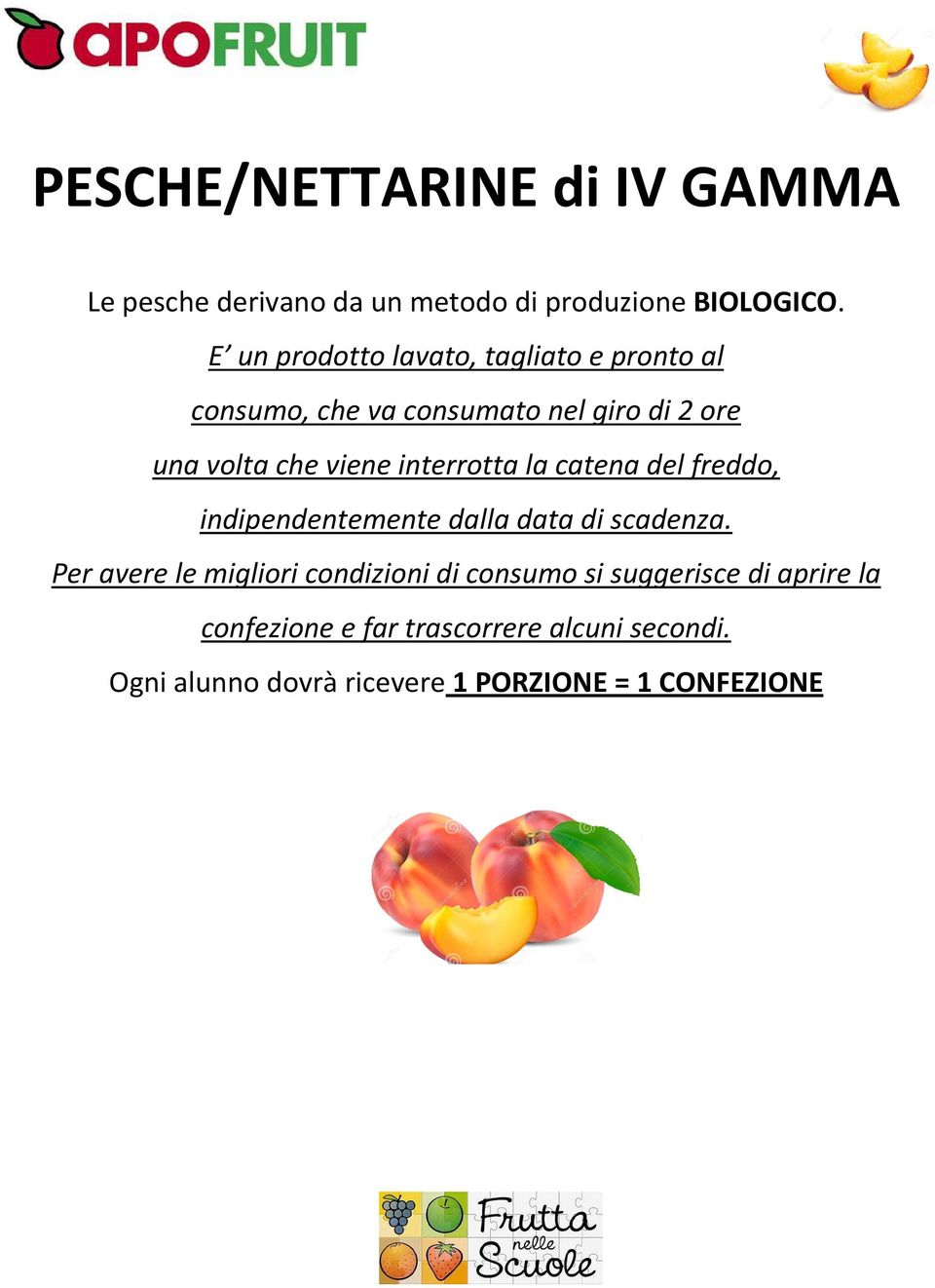 interrotta la catena del freddo, indipendentemente dalla data di scadenza.