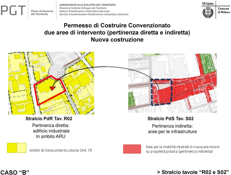 R02 Pertinenza diretta: edificio industriale In ambito ARU Stralcio PdS