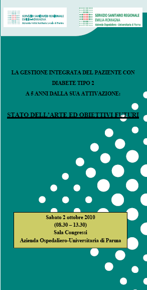 La gestione integrata del paziente con diabete tipo 2 a 5 anni dalla sua attivazione Il quadro provinciale: i numeri, lo stato dei