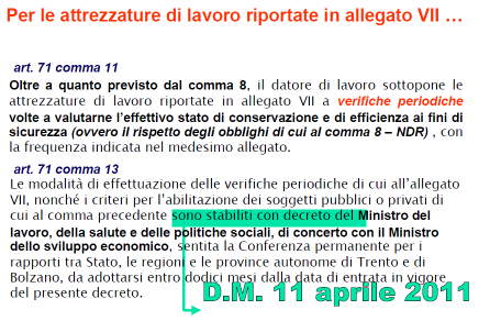 lavoro che necessitano di specifica abilitazione, devono effettuare i corsi entro 24 mesi