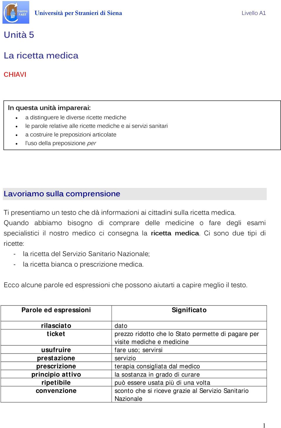 Quando abbiamo bisogno di comprare delle medicine o fare degli esami specialistici il nostro medico ci consegna la ricetta medica.