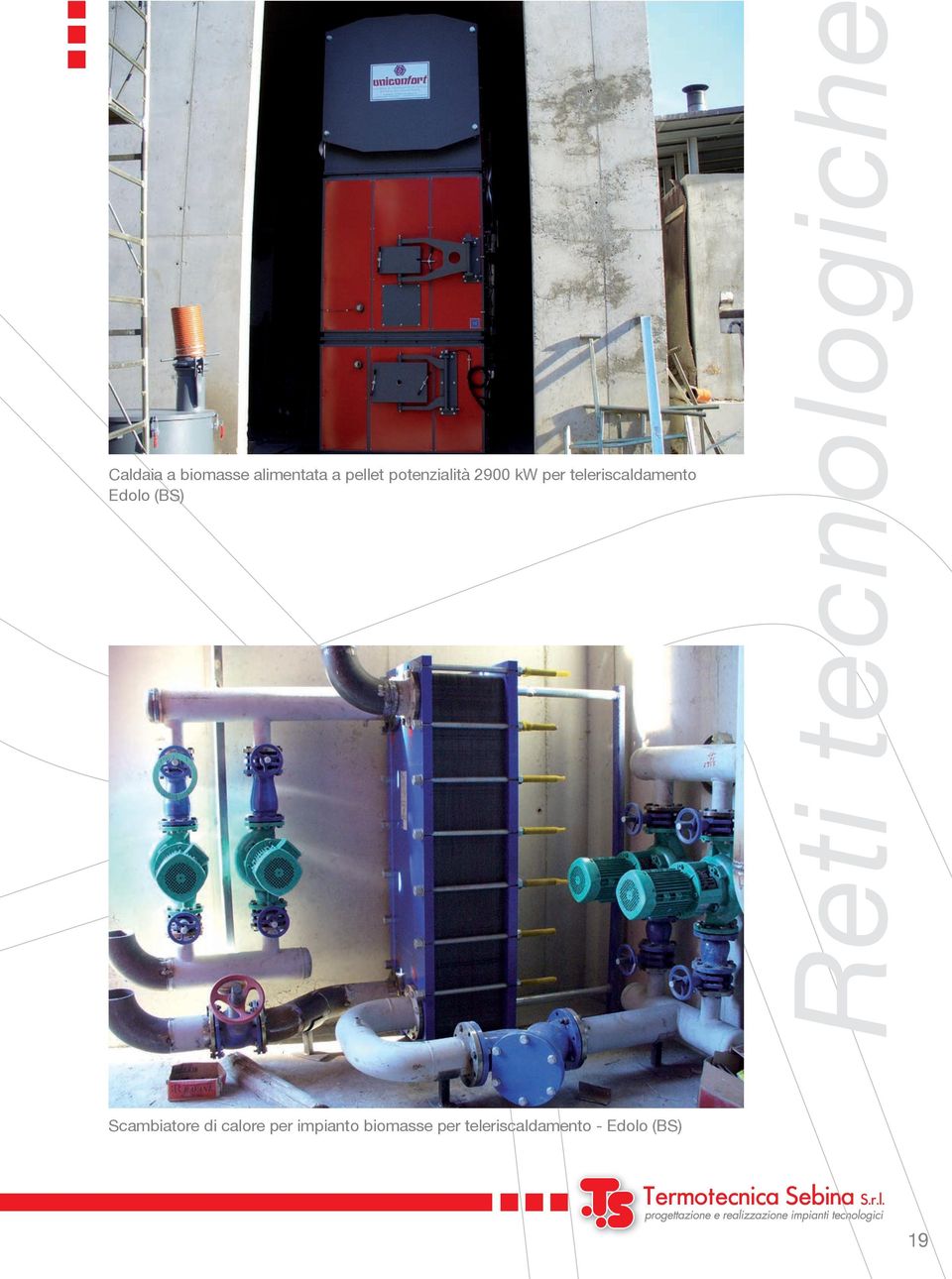 Edolo (BS) Scambiatore di calore per impianto