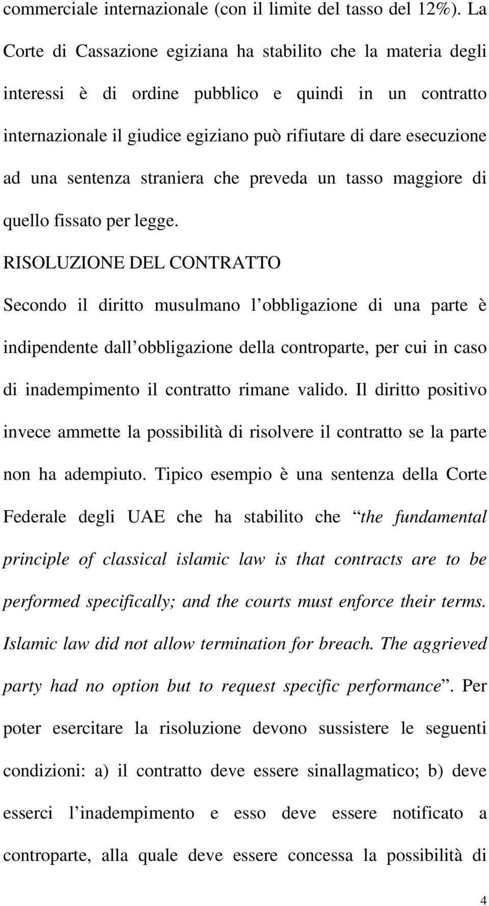 sentenza straniera che preveda un tasso maggiore di quello fissato per legge.