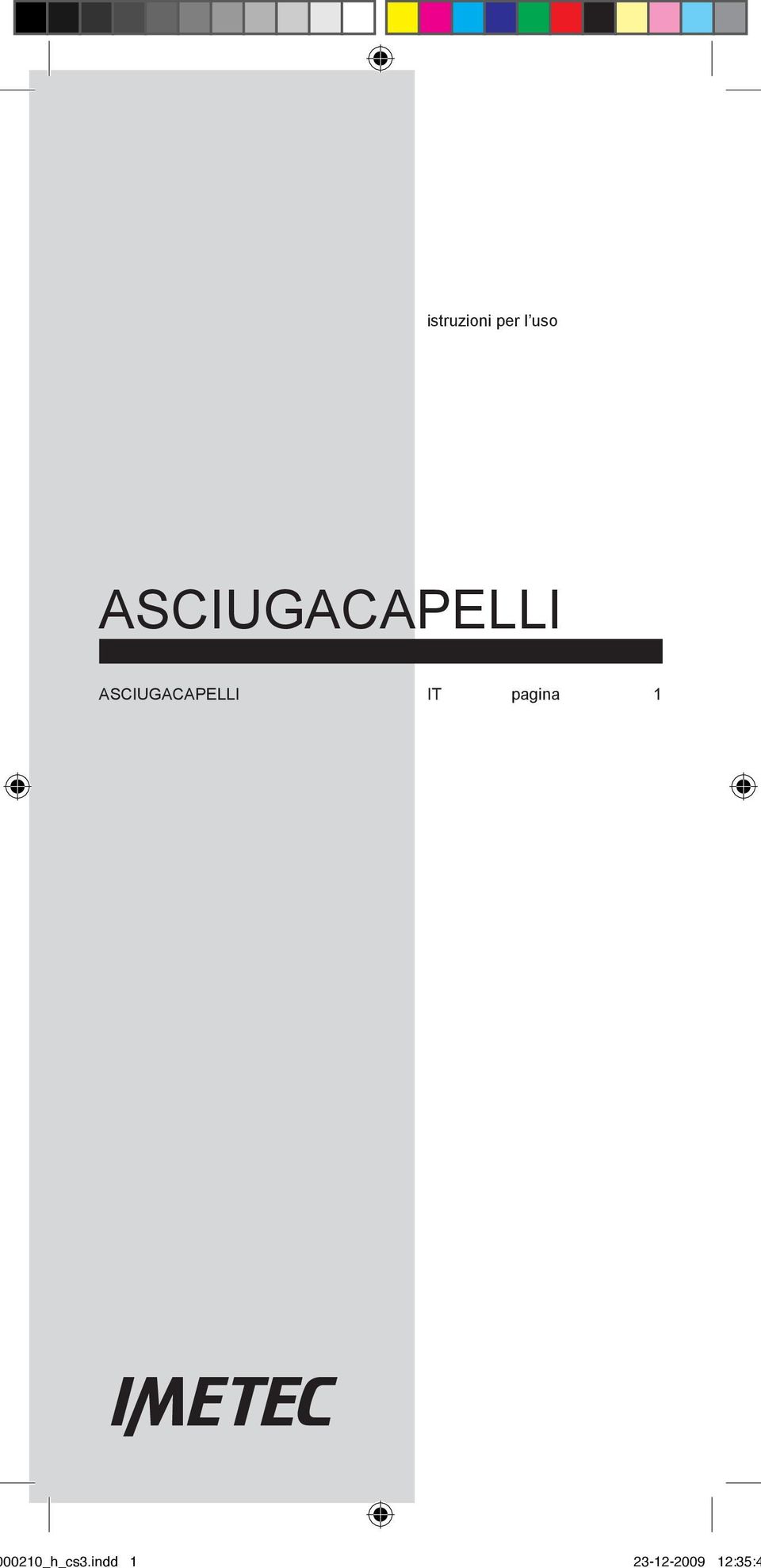 ASCIUGACAPELLI IT pagina