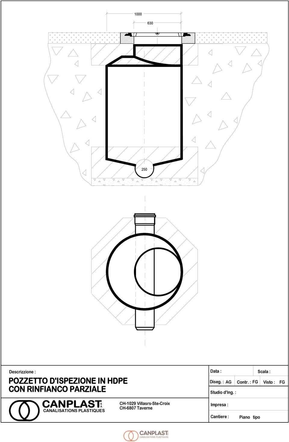 : S CH-1029 Villasrs-Ste-Croix A Impresa : CH-6807 Taverne