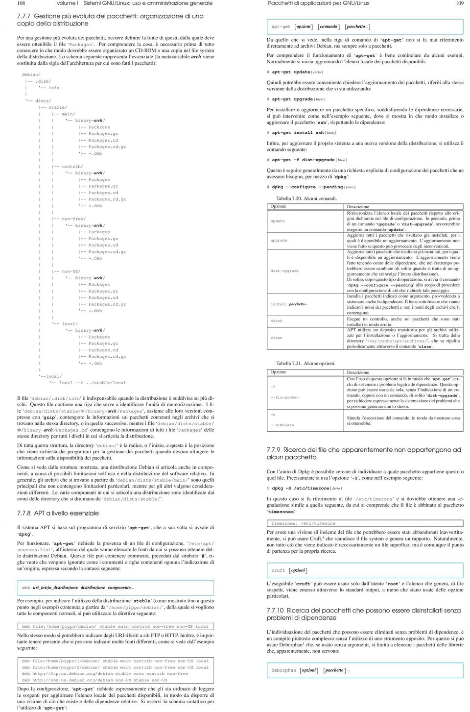 ottenibile il file Packages. Per comprendere la cosa, è necessario prima di tutto conoscere in che modo dovrebbe essere organizzato un CD-ROM o una copia nel file system della distribuzione.