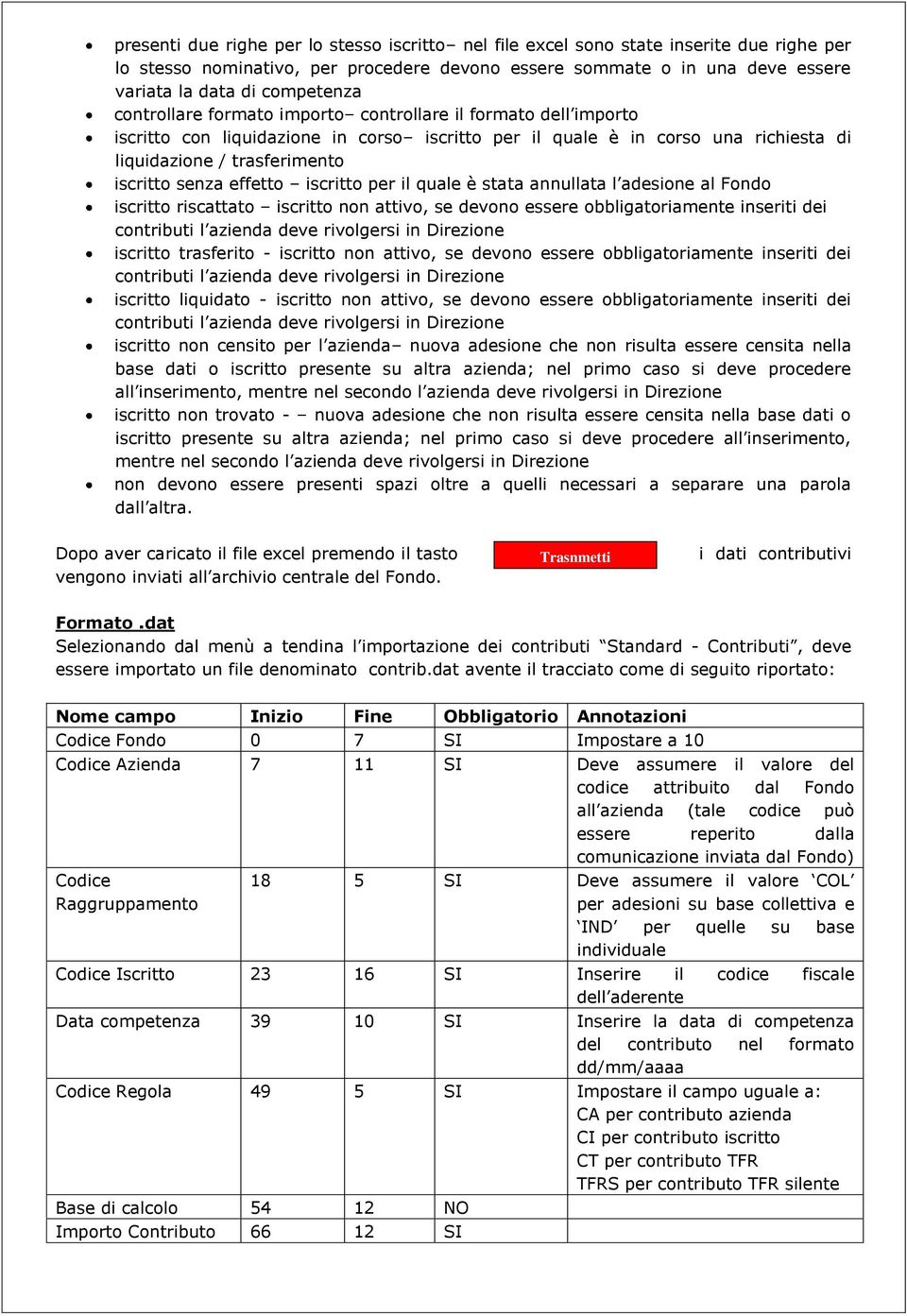 effetto iscritto per il quale è stata annullata l adesione al Fondo iscritto riscattato iscritto non attivo, se devono essere obbligatoriamente inseriti dei l azienda deve rivolgersi in Direzione