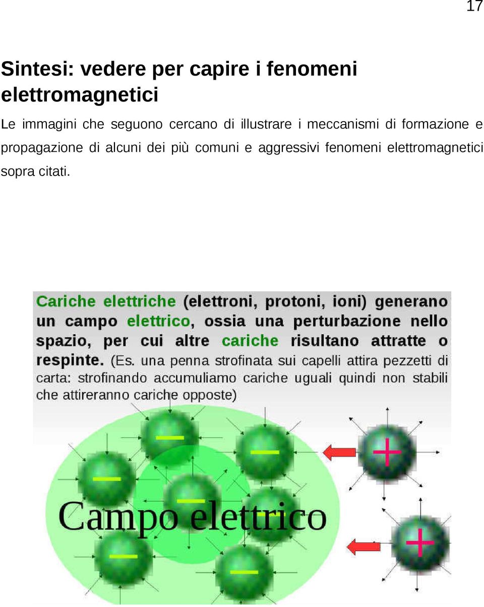 illustrare i meccanismi di formazione e propagazione di