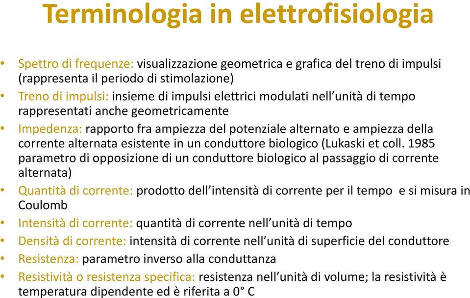 biologico (Lukaski et coll.