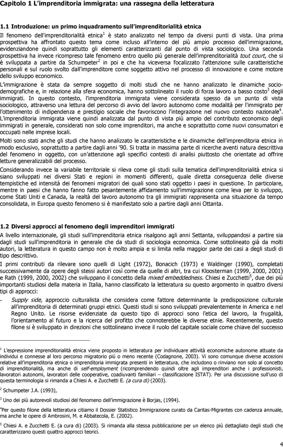 Una prima prospettiva ha affrontato questo tema come incluso all interno del più ampio processo dell immigrazione, evidenziandone quindi soprattutto gli elementi caratterizzanti dal punto di vista