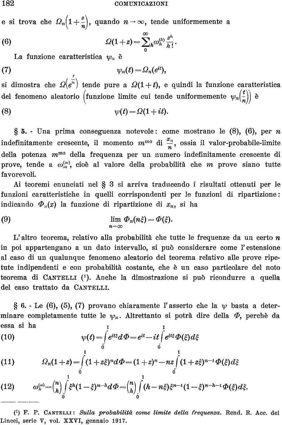 (8) yj(t) = Q(l+it). 5.