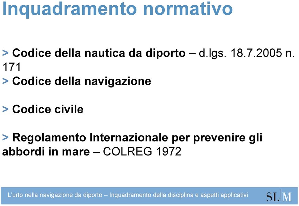 171 > Codice della navigazione > Codice civile >