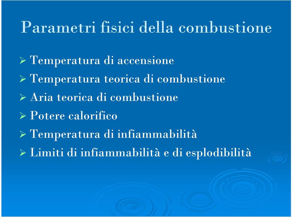 teorica di combustione Potere calorifico Temperatura