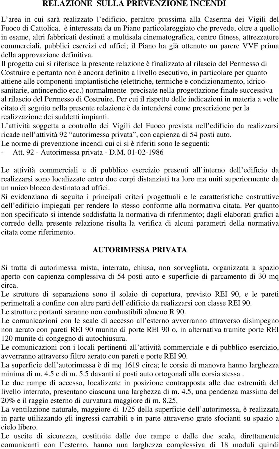 prima della approvazione definitiva.