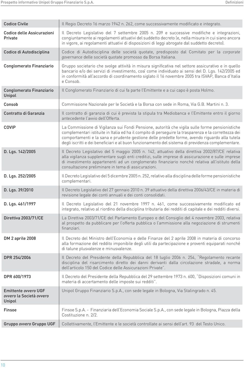 209 e successive modifiche e integrazioni, congiuntamente ai regolamenti attuativi del suddetto decreto (e, nella misura in cui siano ancora in vigore, ai regolamenti attuativi di disposizioni di