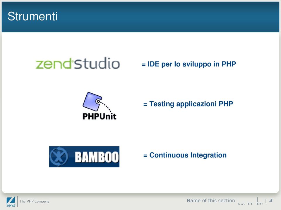 applicazioni PHP =