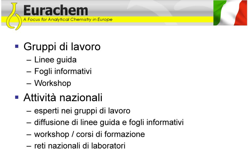 lavoro diffusione di linee guida e fogli informativi