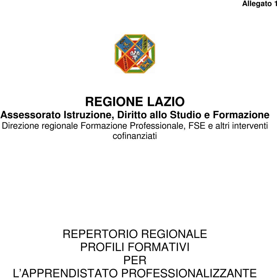 Professionale, FSE e altri interventi cofinanziati