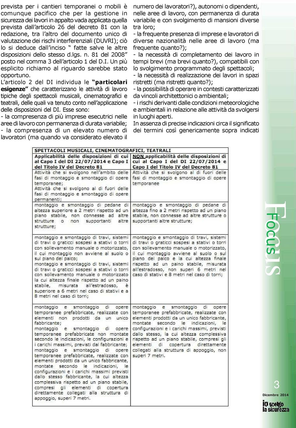 81 del 2008 posto nel comma 3 dell articolo 1 del D.I. Un più esplicito richiamo al riguardo sarebbe stato opportuno.