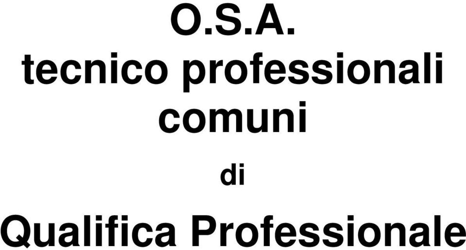 professionali