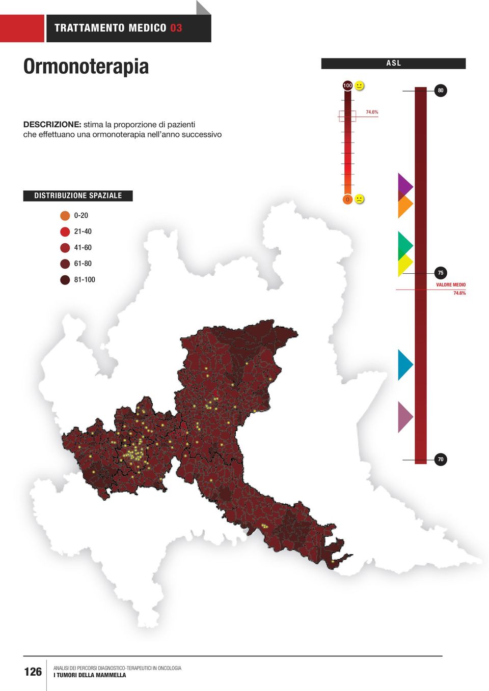 effettuano una ormonoterapia nell anno successivo 74.