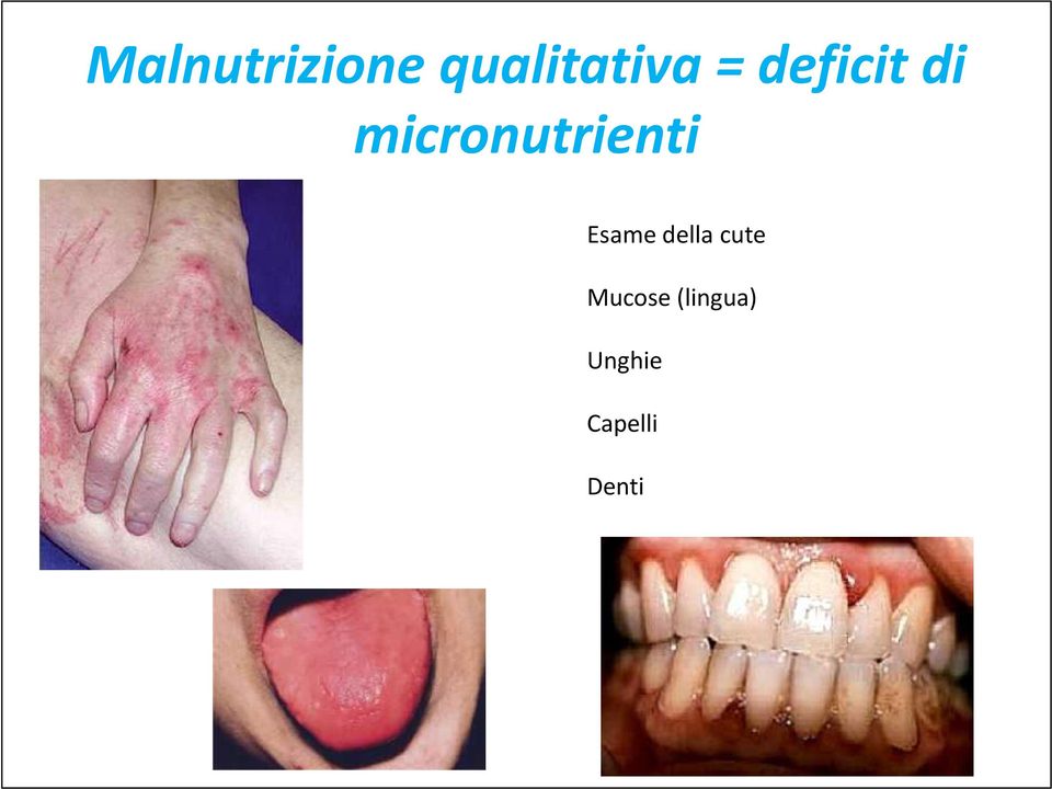 micronutrienti Esame della