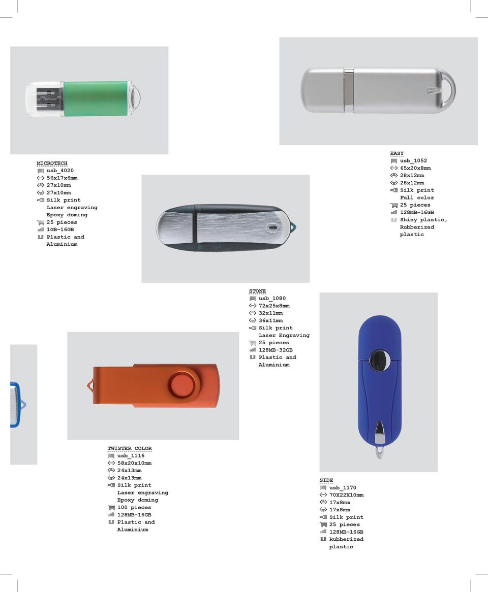 36x11mm Laser Engraving 128MB 32GB Plastic and Aluminium TWISTER COLOR usb_1116 58x20x10mm 24x13mm 24x13mm Laser