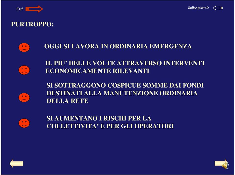 SOTTRAGGONO COSPICUE SOMME DAI FONDI DESTINATI ALLA MANUTENZIONE