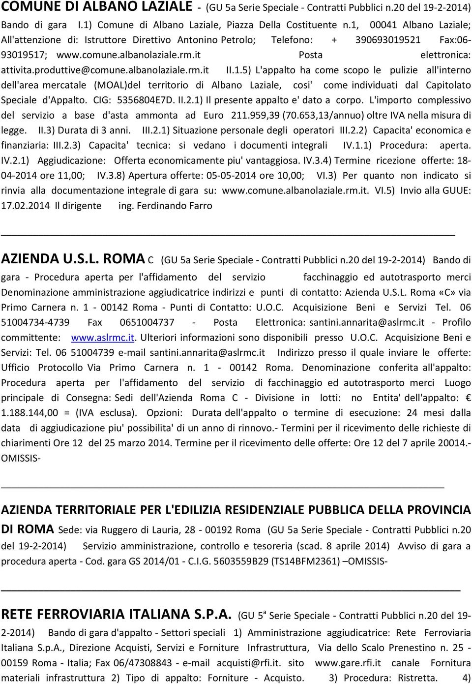 produttive@comune.albanolaziale.rm.it II.1.