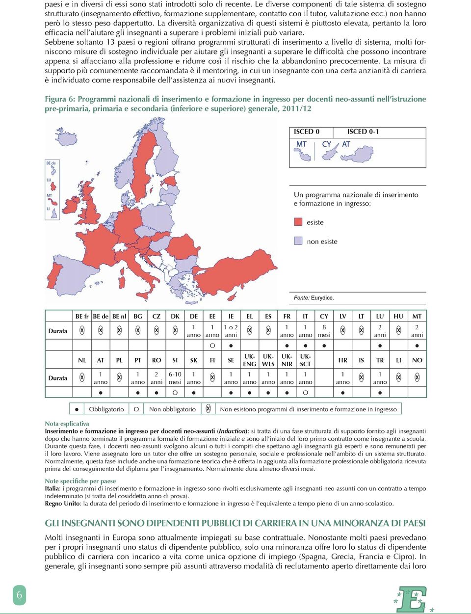 La diversità organizzativa di questi sistemi è piuttosto elevata, pertanto la loro efficacia nell aiutare gli insegnanti a superare i problemi iniziali può variare.