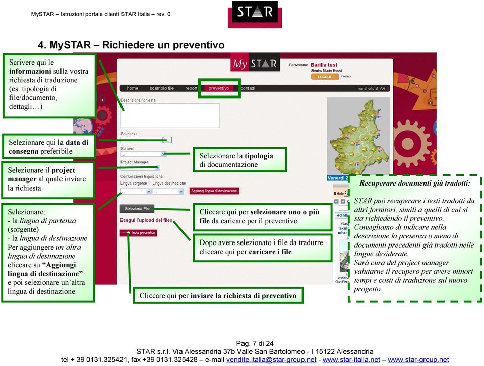 la lingua di destinazione Per aggiungere un altra lingua di destinazione cliccare su Aggiungi lingua di destinazione e poi selezionare un altra lingua di destinazione Selezionare la tipologia di