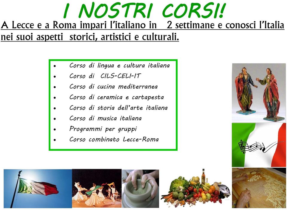 storici, artistici e culturali.