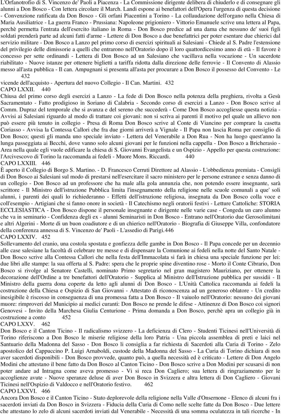 Ausiliatrice - La guerra Franco - Prussiana: Napoleone prigioniero - Vittorio Emanuele scrive una lettera al Papa, perchè permetta l'entrata dell'esercito italiano in Roma - Don Bosco predice ad una