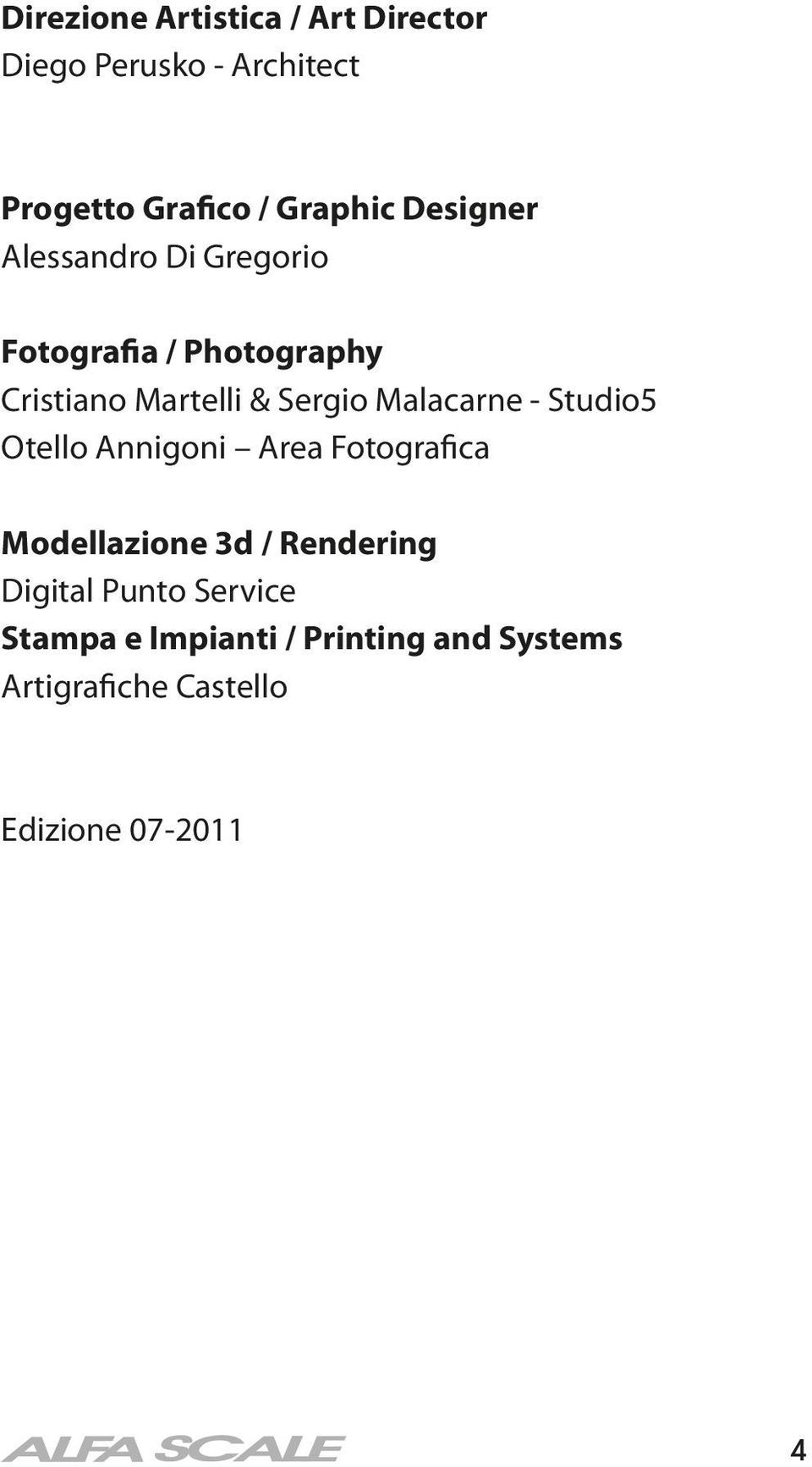 Malacarne - Studio5 Otello Annigoni Area Fotografica Modellazione 3d / Rendering Digital
