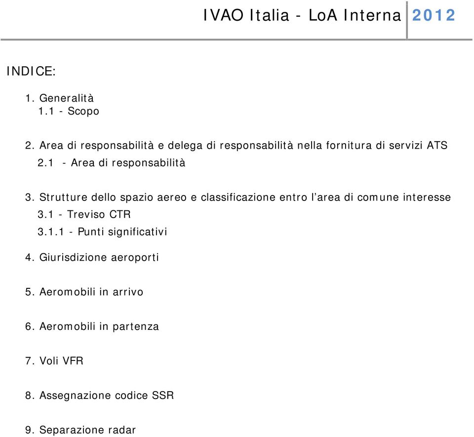 1 - Area di responsabilità 3.