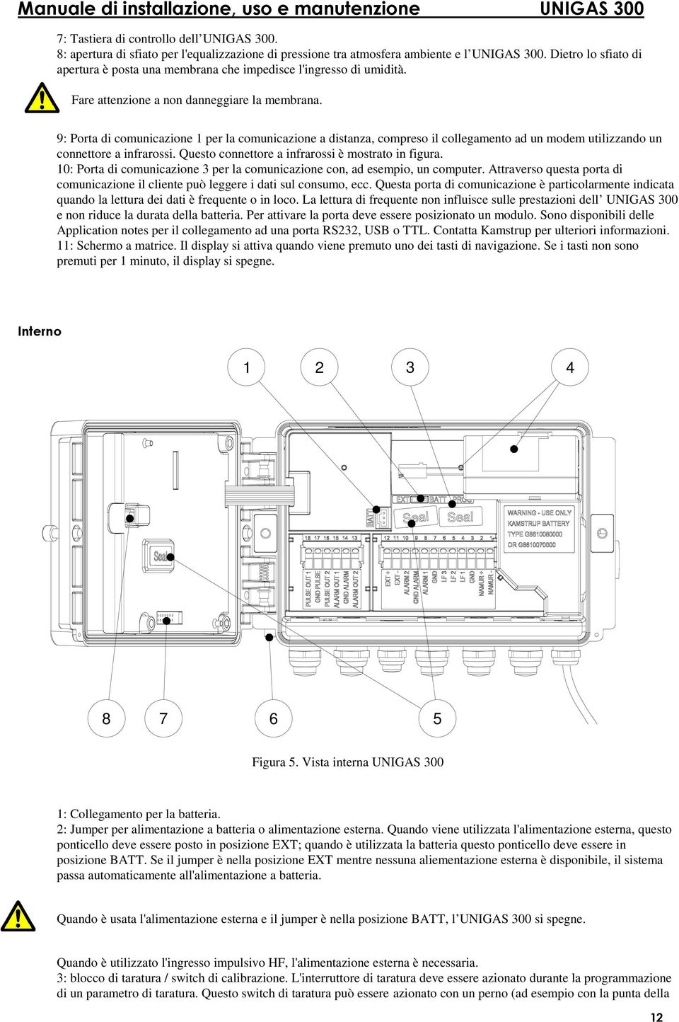 9: Porta di comunicazione 1 per la comunicazione a distanza, compreso il collegamento ad un modem utilizzando un connettore a infrarossi. Questo connettore a infrarossi è mostrato in figura.