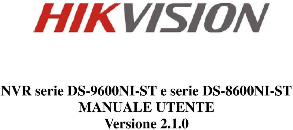 serie DS-8600NI-ST