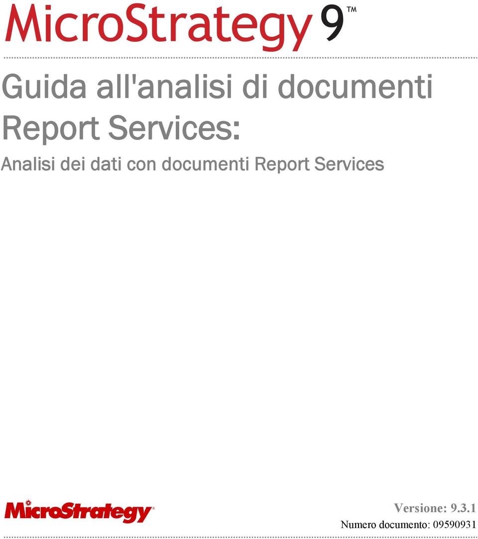 con documenti Report Services