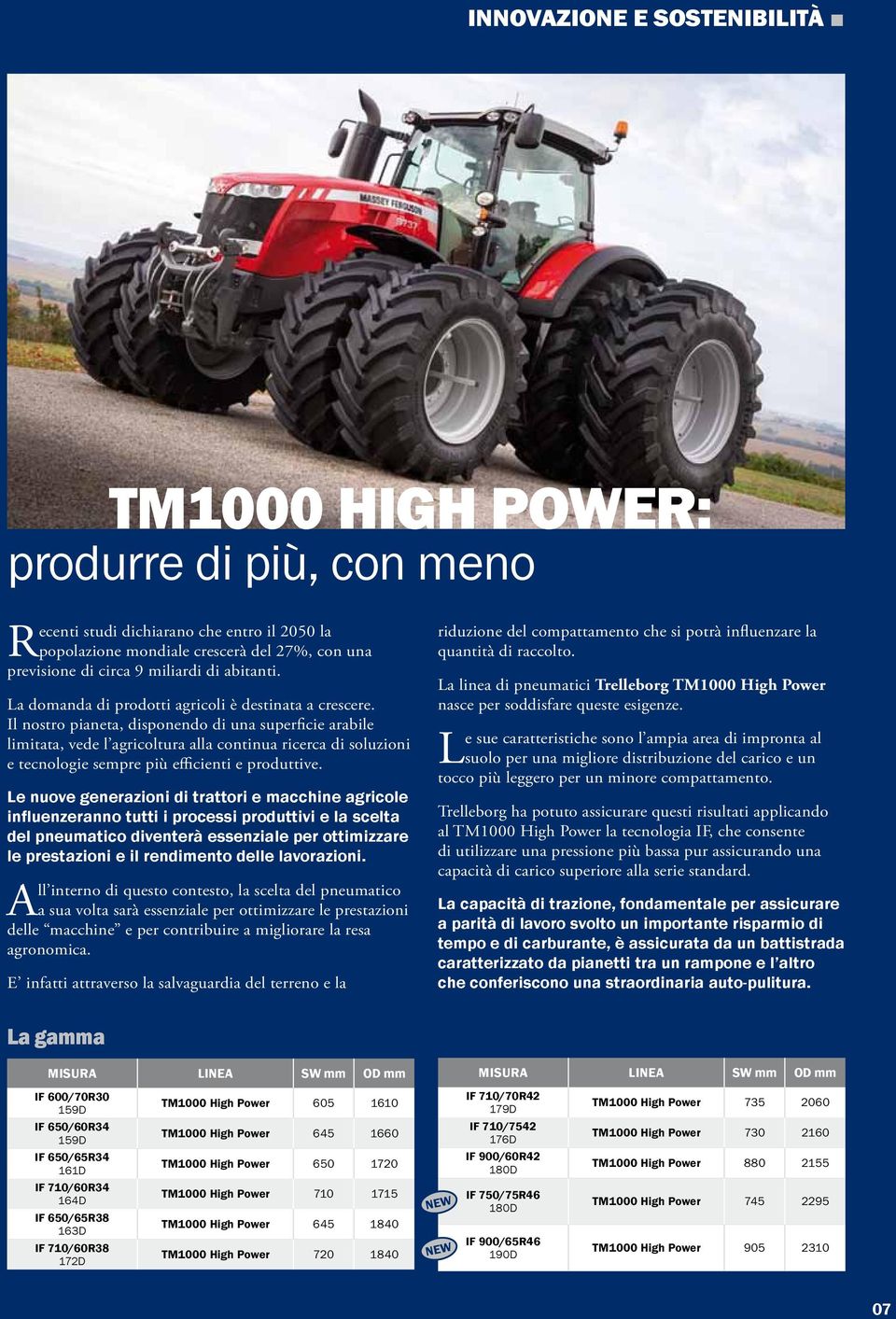 Il nostro pianeta, disponendo di una superficie arabile limitata, vede l agricoltura alla continua ricerca di soluzioni e tecnologie sempre più efficienti e produttive.