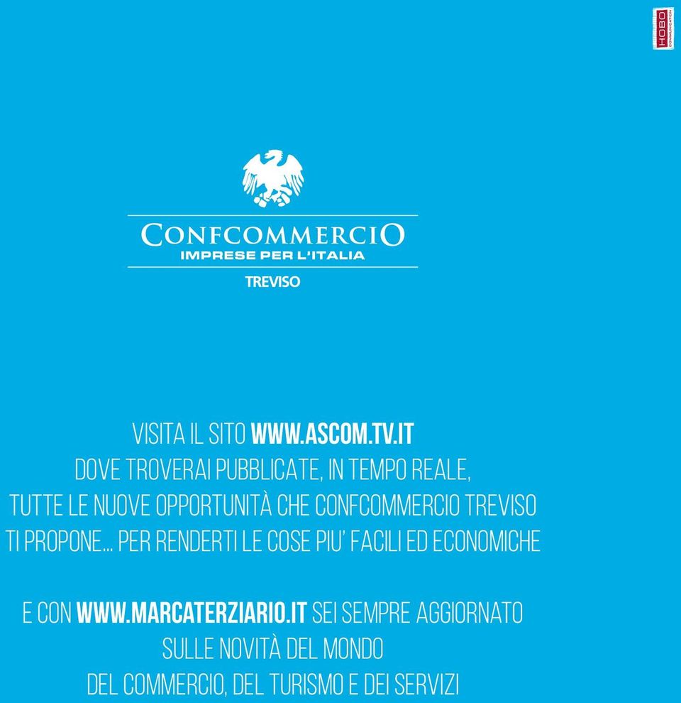 CHE CONFCOMMERCIO TREVISO TI PROPONE.