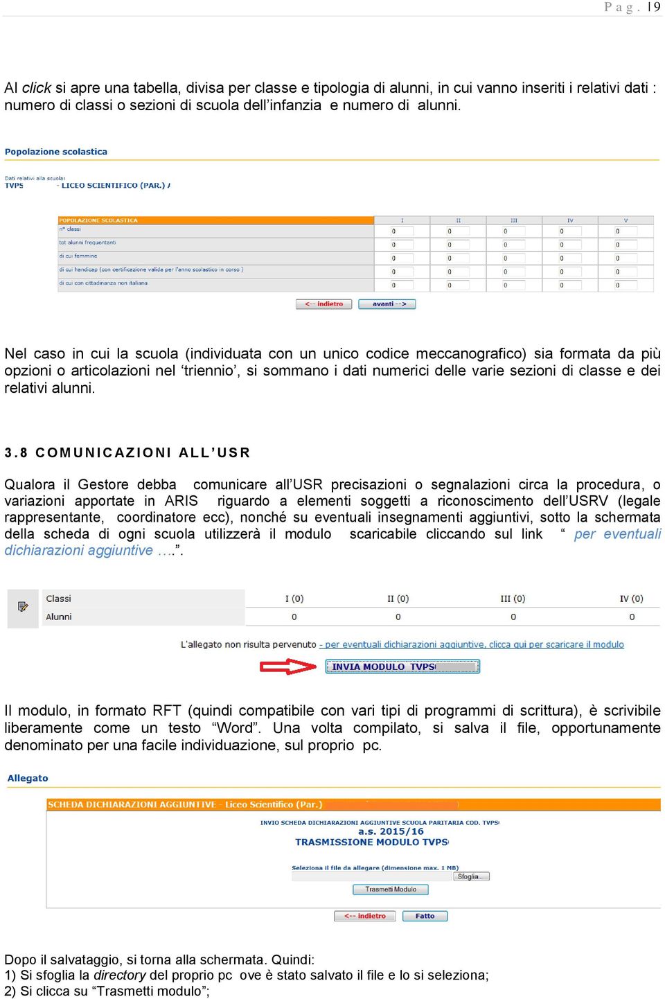 relativi alunni. 3.