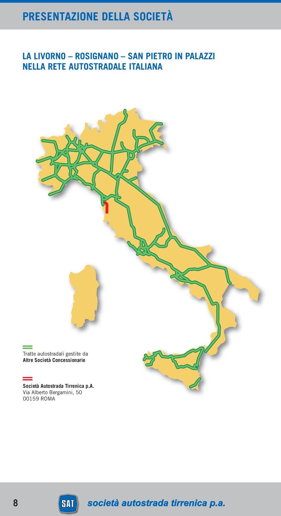 autostradali gestite da Altre Società Concessionarie