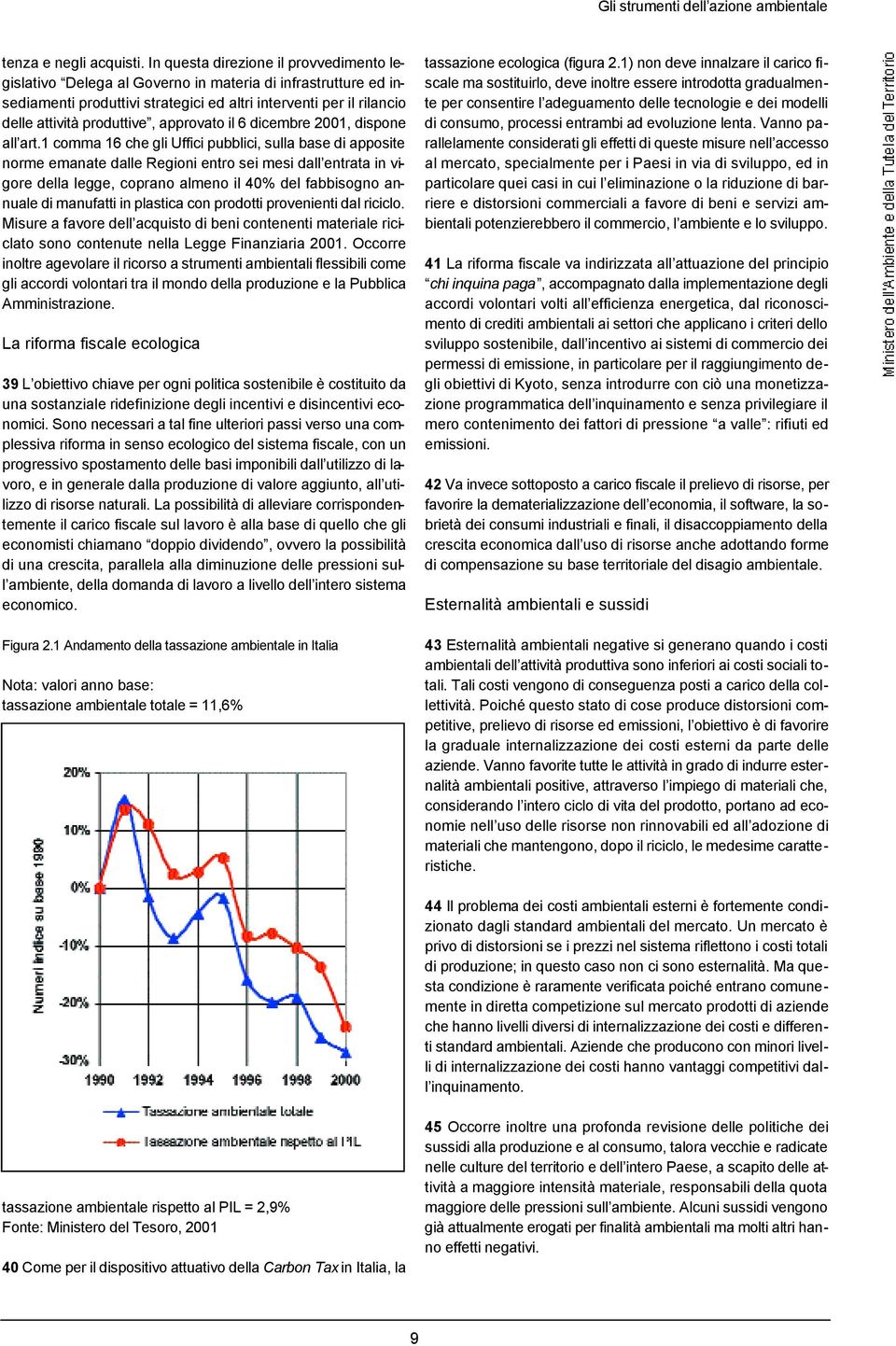 approvato il 6 dicembre 2001, dispone all art.