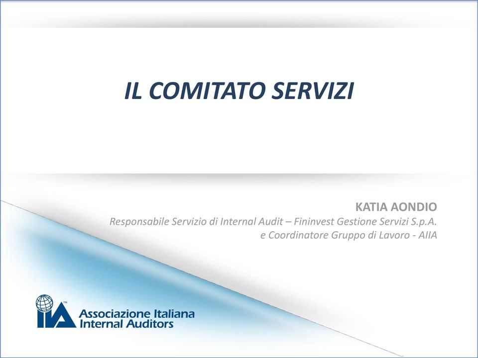 Audit Fininvest Gestione Servizi S.p.