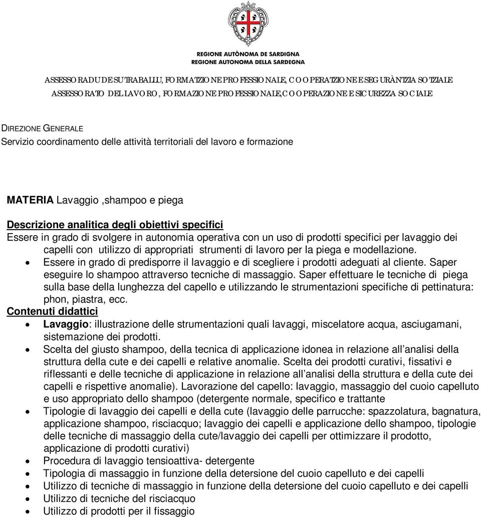 Saper effettuare le tecniche di piega sulla base della lunghezza del capello e utilizzando le strumentazioni specifiche di pettinatura: phon, piastra, ecc.