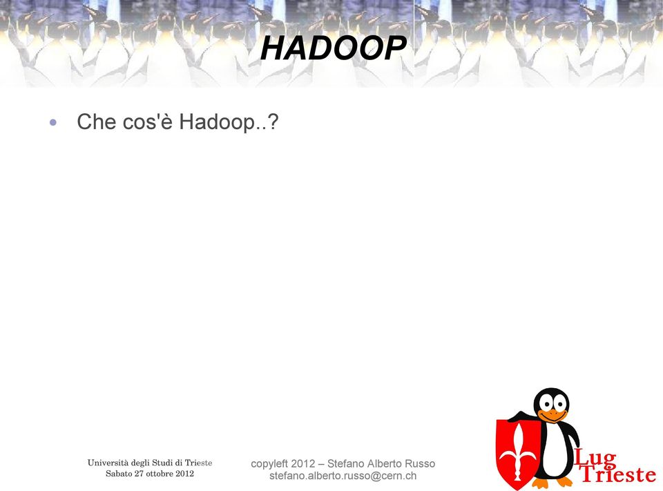 Hadoop..?