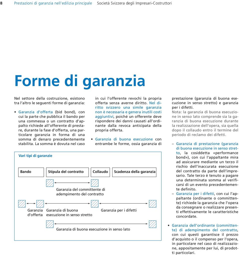 in forma di una somma di denaro precedentemente stabilita.