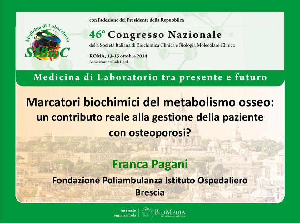 paziente con osteoporosi?