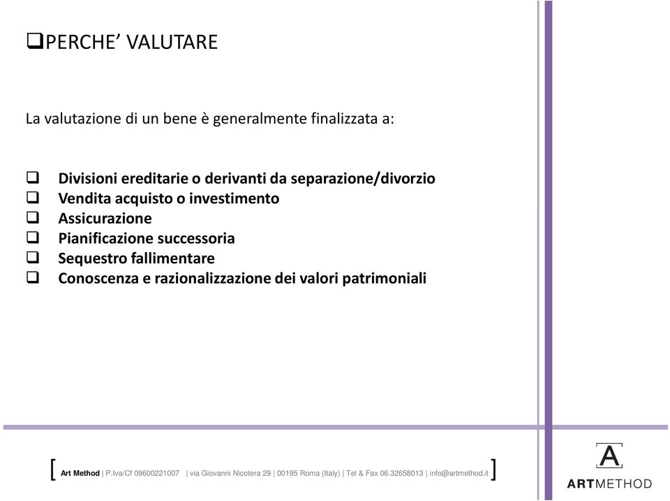 acquisto o investimento Assicurazione Pianificazione successoria